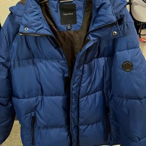 New Nautica Mens Winter Puffer Jacket
